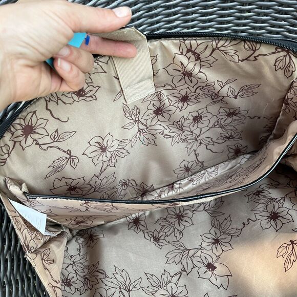 SAMSONITE White Stitch Vegan Leather Laptop Work Tote Travel Bag- Up To 17.5” - Picture 7 of 10